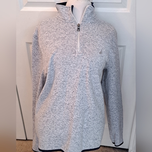 Nautica Other - Men's Nautica Grey 1/4 Zip Pullover   Size L